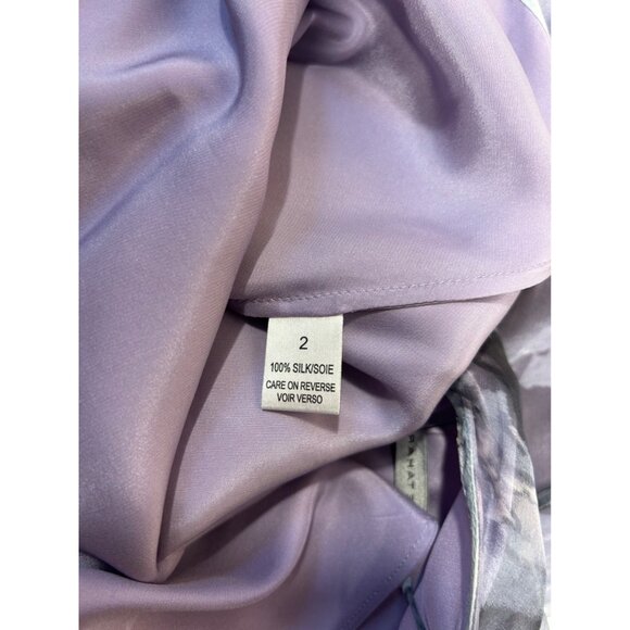 Elie Tahari Sz 2 Silk Slip Dress NWT MSRP $398 Fairy Whimsy Y2K Elegant Wedding - Picture 4 of 12